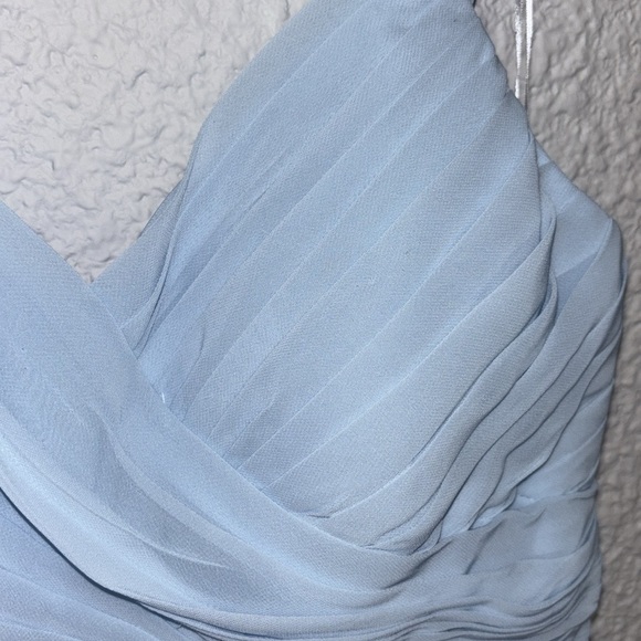 AZAZIE Women’s Angie Sky Blue Formal or Bridesmaids Dress Size 12 - Picture 7 of 9